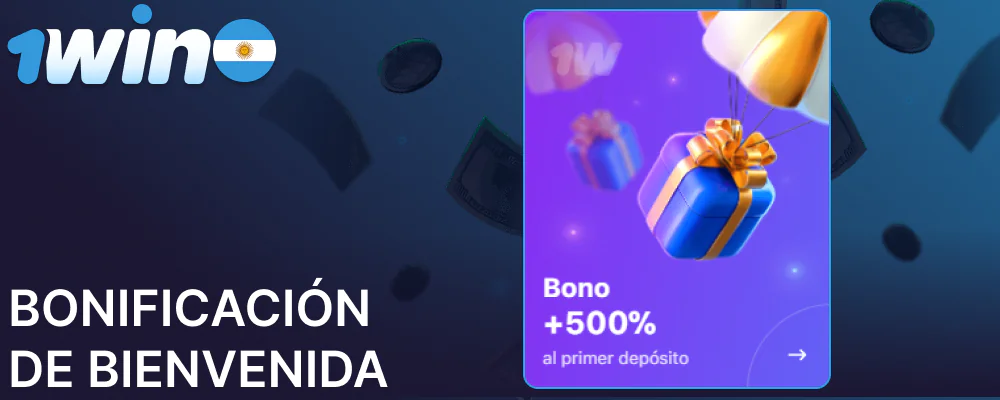 Bonificación de bienvenida en 1win Argentina