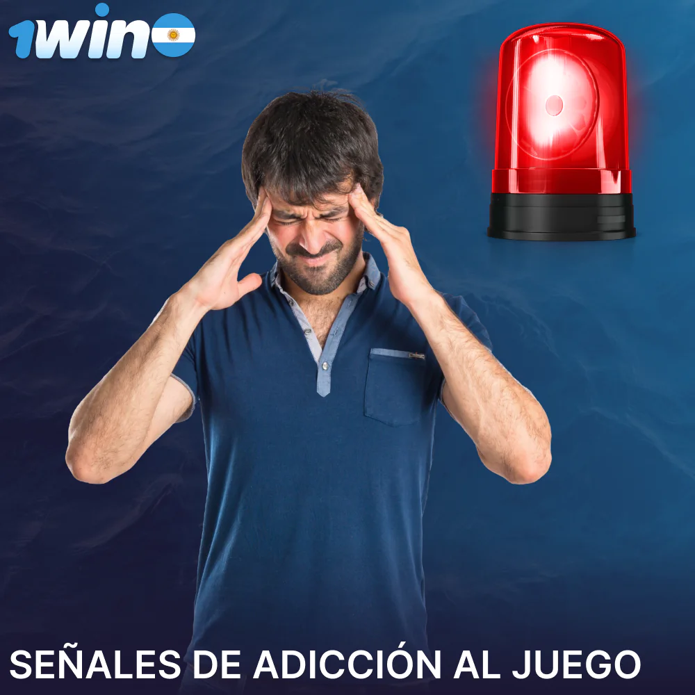 Las señales de adicción al juego que deben conocer los jugadores de 1win